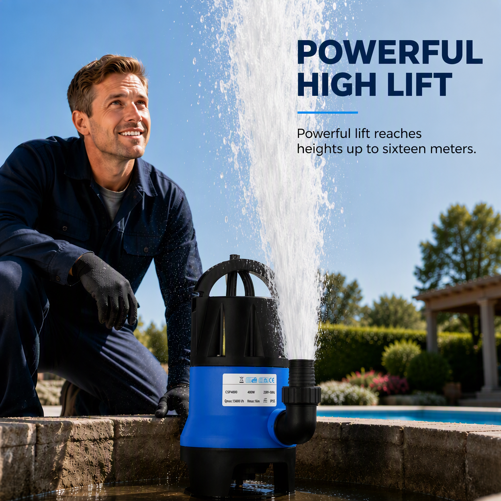 ⏳🔥LIMITED-TIME 50% OFF! ⏰450W 750W Electric Submersible Clean Water Pump for Garden Irrigation and Drainage