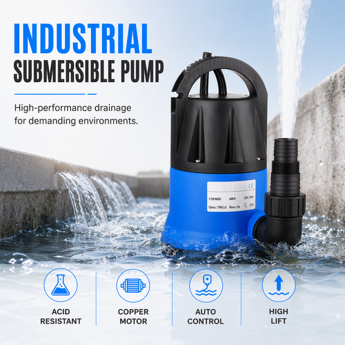 ⏳🔥LIMITED-TIME 50% OFF! ⏰450W 750W Electric Submersible Clean Water Pump for Garden Irrigation and Drainage