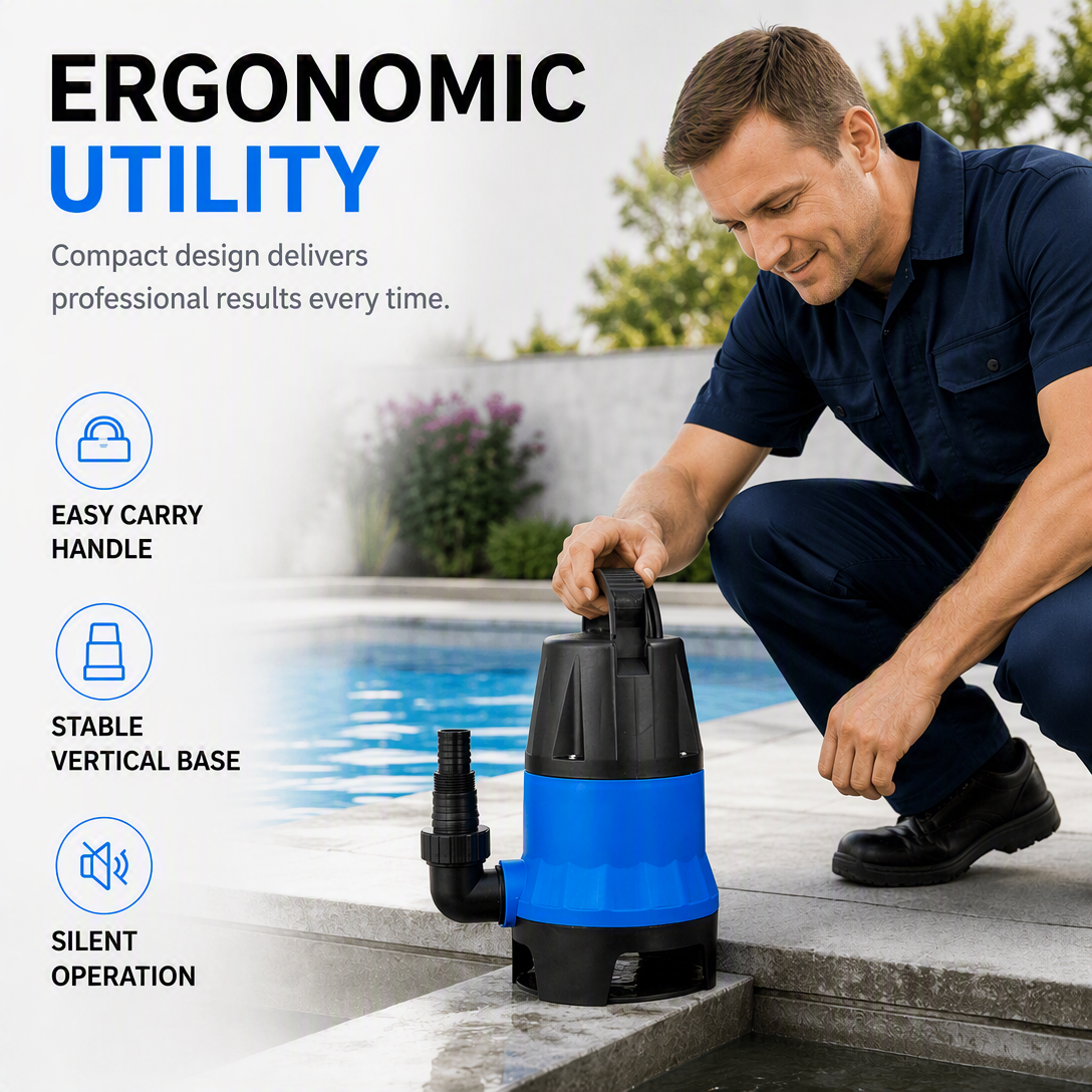 ⏳🔥LIMITED-TIME 50% OFF! ⏰450W 750W Electric Submersible Clean Water Pump for Garden Irrigation and Drainage