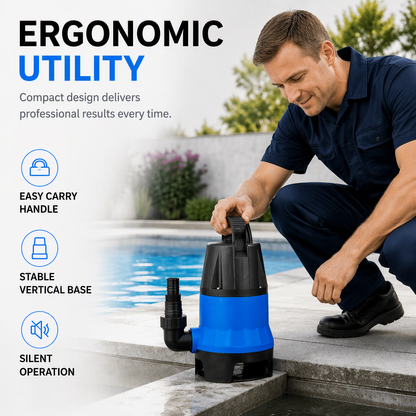 ⏳🔥LIMITED-TIME 50% OFF! ⏰450W 750W Electric Submersible Clean Water Pump for Garden Irrigation and Drainage