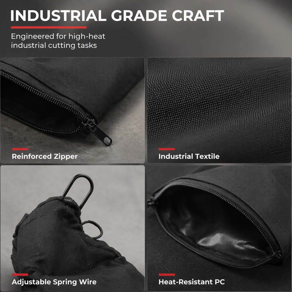 🎃Halloween Deal 50% OFF! Dust Collection Bag with Steel Wire Clamp for 10 Inch 255 Aluminum and Miter Saw