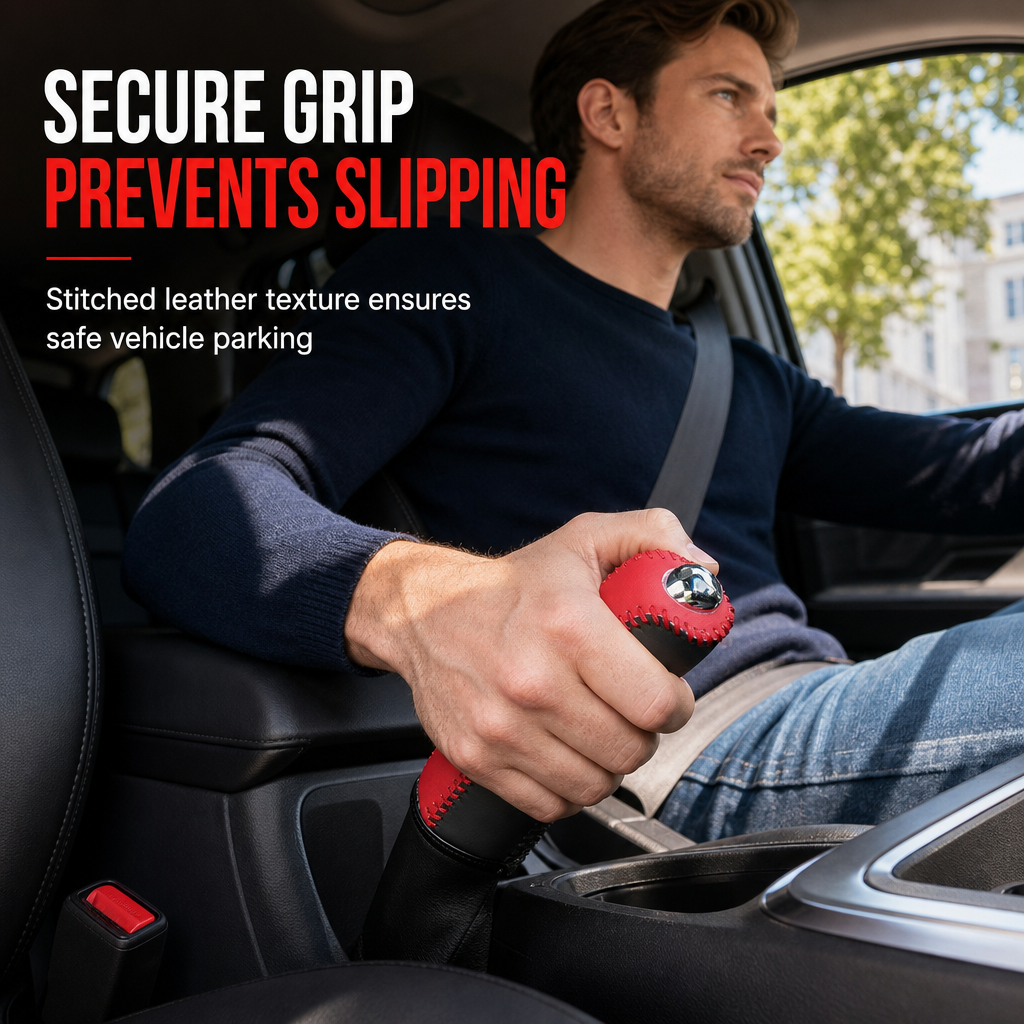🎃Halloween Deal 50% OFF! Universal Car Handbrake Protective Cover Sleeve
