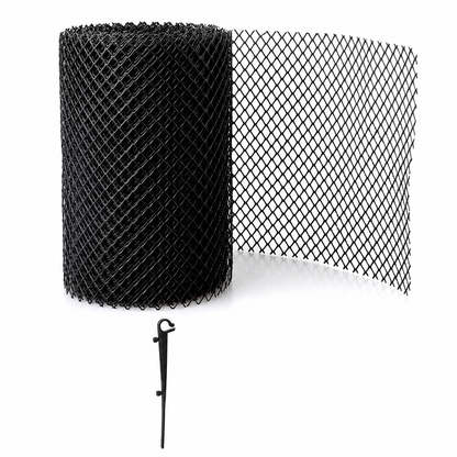 🎃Halloween Deal 50% OFF! Gutter Guard Mesh Roll – Leaf Filter Net with Fixing Pegs