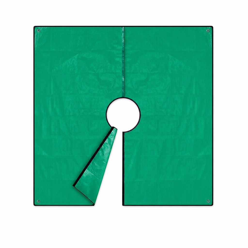🎃Halloween Deal 50% OFF! Tree Leaf Catcher Mat with Center Hole – Easy Yard Cleanup