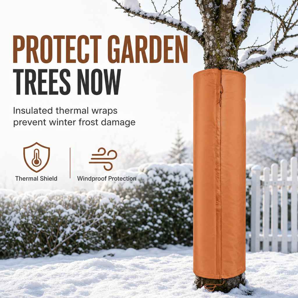 🎃Halloween Deal 50% OFF! Winter Tree Trunk Protector Wrap for Freeze Protection
