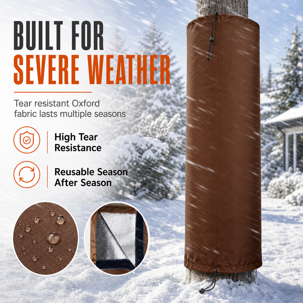 🎃Halloween Deal 50% OFF! Winter Tree Trunk Protector Wrap for Freeze Protection