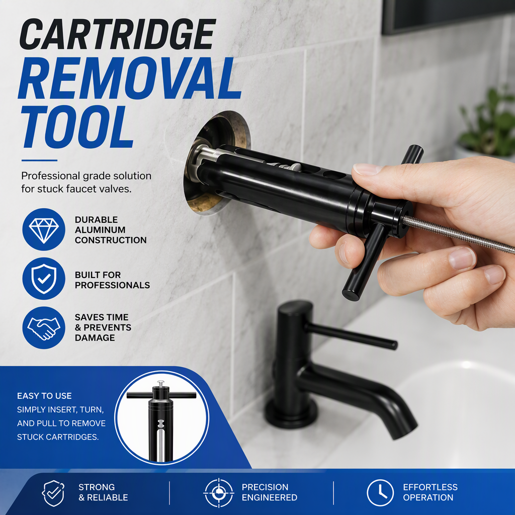 🎃Halloween Deal 50% OFF!🔧Shower Cartridge Puller – Take the Struggle Out of Stuck Cartridges