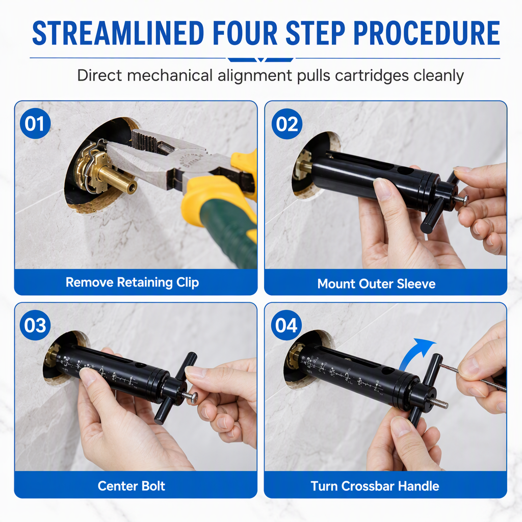 🎃Halloween Deal 50% OFF!🔧Shower Cartridge Puller – Take the Struggle Out of Stuck Cartridges